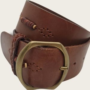 Banana Republic Wide Leather Belt Bohemian Adult ladies sm
